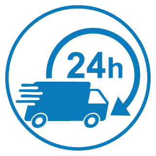 Delivery within 24 hrs